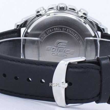 Casio Edifice World Time Quartz EFR-550L-1AV EFR550L-1AV Men's Watch