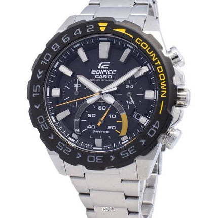 Casio Edifice EFS-S550DB-1AV EFSS550DB-1AV Chronograph Solar Men's Watch