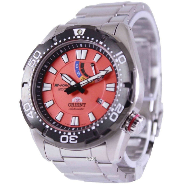Orient M-Force Automatic Power Reserve 200M EL0A003M Mens Watch