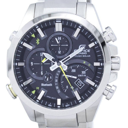 Casio Edifice Bluetooth Smartphone Link Dual Time Tough Solar EQB-501D-1A Men's Watch