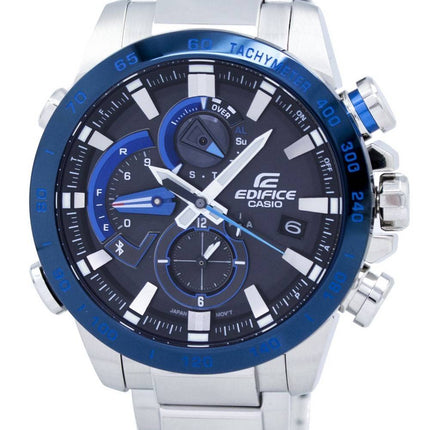Casio Edifice Smartphone Link Dual Time Tough Solar EQB-800DB-1A EQB800DB-1A Men's Watch
