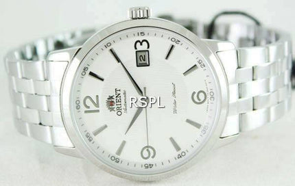 Orient Automatic Symphony Steel Textured White Dial ER2700CW Mens Watch