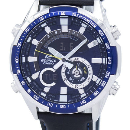 Casio Edifice Chronograph Tachymeter Analog Digital ERA-600L-2AV ERA600L-2AV Men's Watch