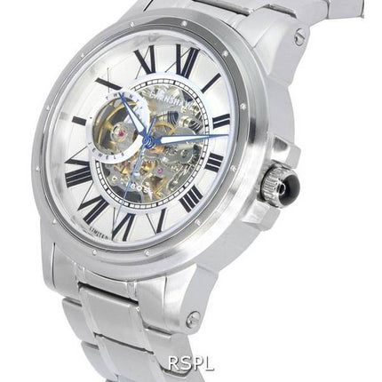 Thomas Earnshaw Comet Limited Edition Silver Open Heart Skeleton Dial Automatic ES-8243-11 Mens Watch