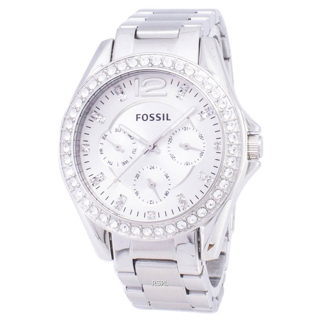 Fossil Riley Multifunction Crystal Dial ES3202 Womens Watch