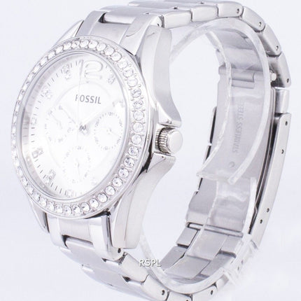 Fossil Riley Multifunction Crystal Dial ES3202 Womens Watch