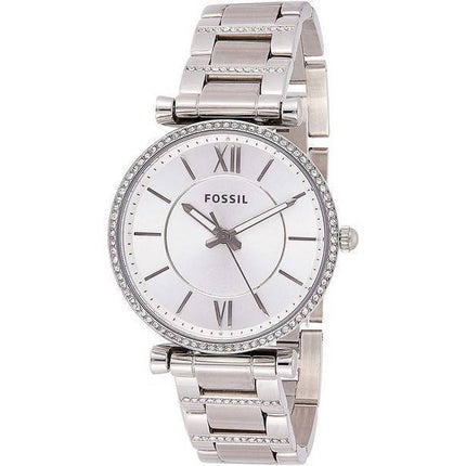 Fossil Carlie ES4341 Diamond Accents Quartz Women's Watch