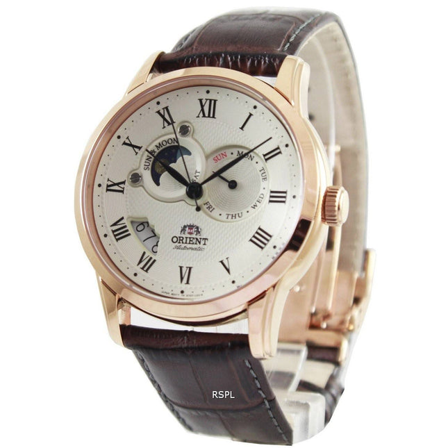 Orient Automatic Sun And Moon Collection FET0T001W0 ET0T001W Mens Watch