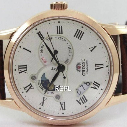 Orient Automatic Sun And Moon Collection FET0T001W0 ET0T001W Mens Watch