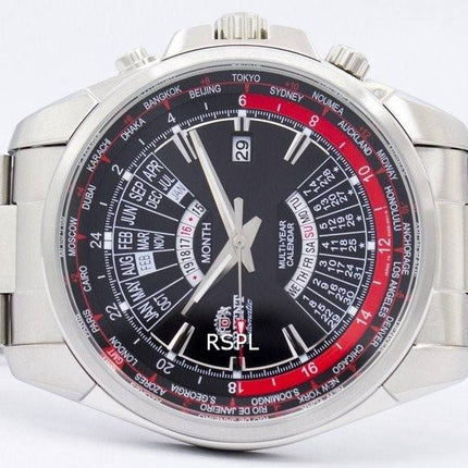 Orient Automatic Multi Year Calendar World Time EU0B001B Mens Watch