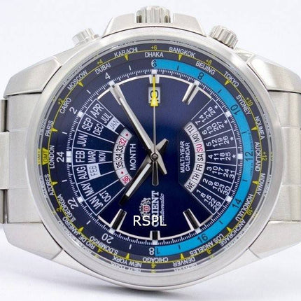 Orient Automatic Multi Year Calendar World Time EU0B002D Mens Watch