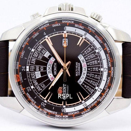 Orient Automatic Multi Year Calendar World Time EU0B004T Mens Watch