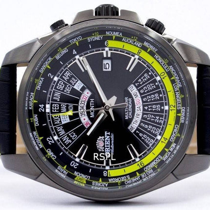 Orient Automatic Multi Year Calendar World Time EU0B005B Mens Watch