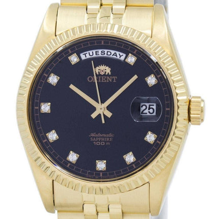 Orient Automatic Japan Made Diamond Accent EV0J001B Men's Watch