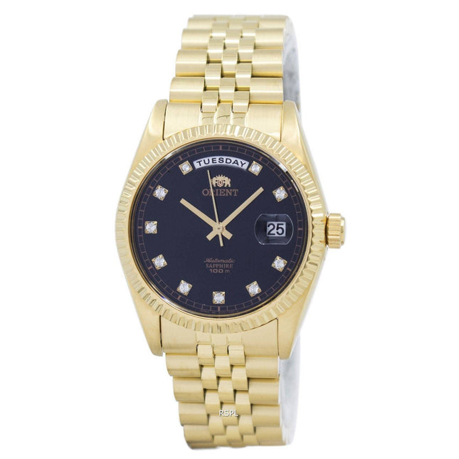 Orient Automatic Japan Made Diamond Accent EV0J001B Men's Watch