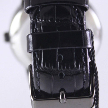 Orient Classic Automatic Black Dial Leather Strap EV0U001B Men's Watch