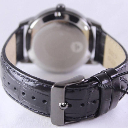 Orient Classic Automatic Black Dial Leather Strap EV0U001B Men's Watch