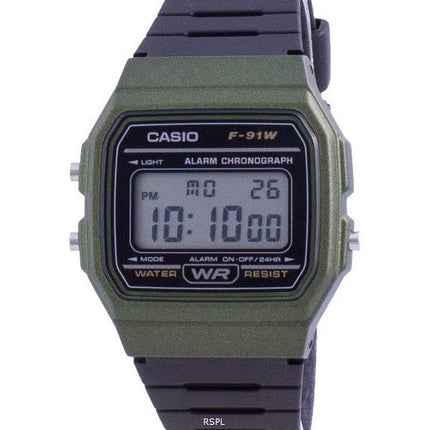 Casio Classic Daily Alarm F-91WM-3A F91WM-3A Men's Watch