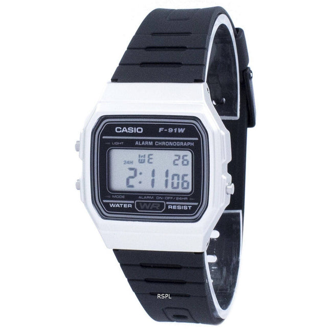 Casio Vintage Chronograph Alarm Digital F-91WM-7A F91WM-7A Unisex Watch