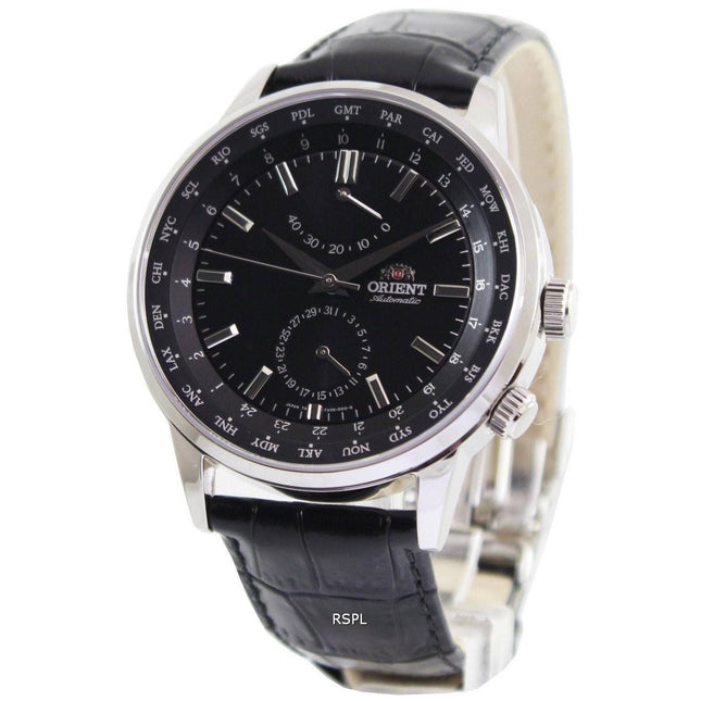 Orient Automatic 21 Jewels World Time Power Reserve FA06002B Mens Watch