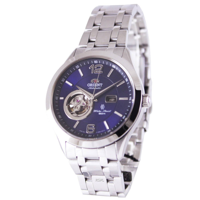 Orient Automatic Semi-Skeleton Blue Dial FDB05001D Men's Watch