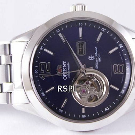 Orient Automatic Semi-Skeleton Blue Dial FDB05001D Men's Watch