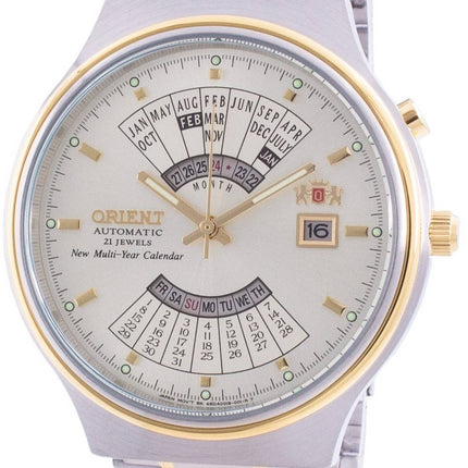 Orient Mechanical Contemporary FEU00000CW Multi-Year Calendar Mens Watch