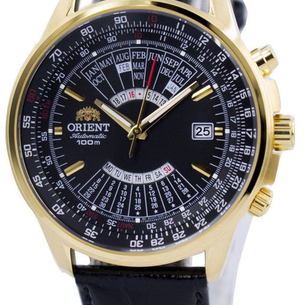 Orient Automatic Multi Year Calendar 100M FEU07009BH Men's Watch