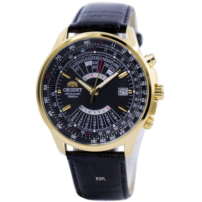 Orient Automatic Multi Year Calendar 100M FEU07009BH Men's Watch