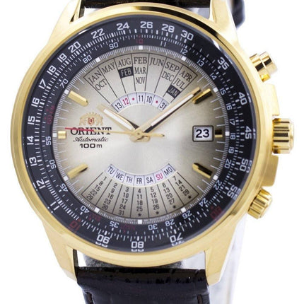 Orient Automatic Multi Year Calendar 100M FEU0700AUH Men's Watch
