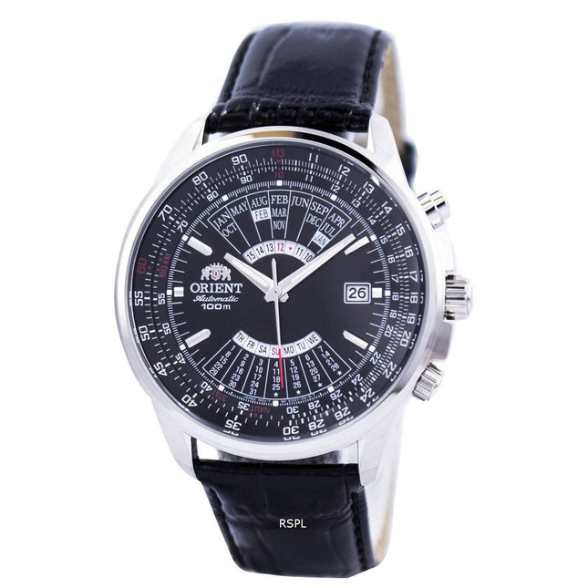 Orient Automatic Multi Year Calendar 100M FEU0700BBH Men's Watch