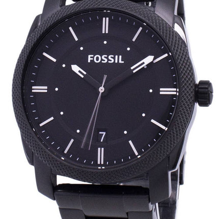 Fossil Machine Black IP Stainless Steel FS4775 Mens Watch