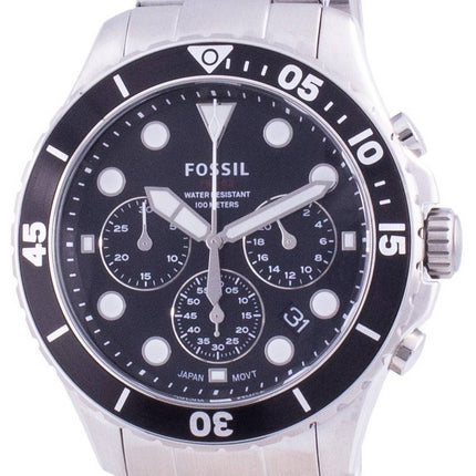 Fossil FB-03 Chronograph Stainless Steel Quartz FS5725 100M Mens Watch