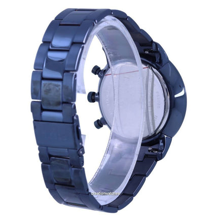 Fossil Neutra Chronograph Blue Dial Stainless Steel Quartz FS5826 Men's Watch