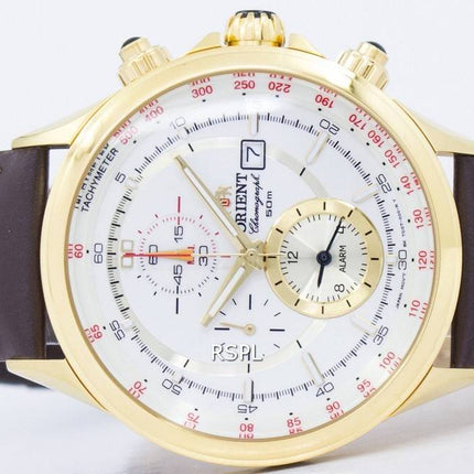 Orient Chronograph Tachymeter Alarm Quartz FTD0T001N0 Men's Watch