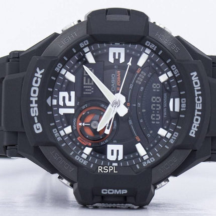 Casio G-Shock GRAVITYMASTER Twin Sensor GA-1000-1A Men's Watch