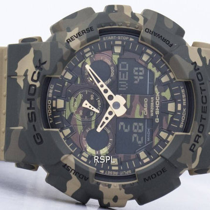Casio G-Shock Camouflage Series Analog Digital GA-100CM-5A Mens Watch