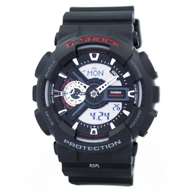 Casio G-Shock World Time Analog Digital GA-110-1A GA110 Mens Watch