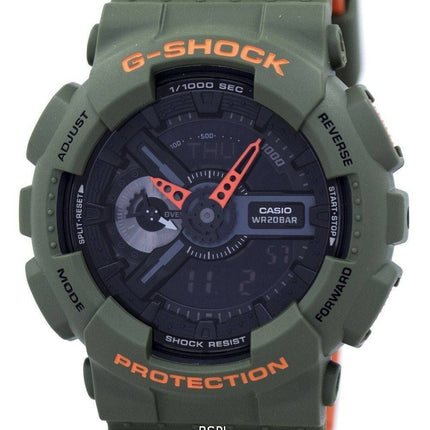 Casio G-Shock Shock Resistant Analog Digital 200M GA-110LN-3A Men's Watch