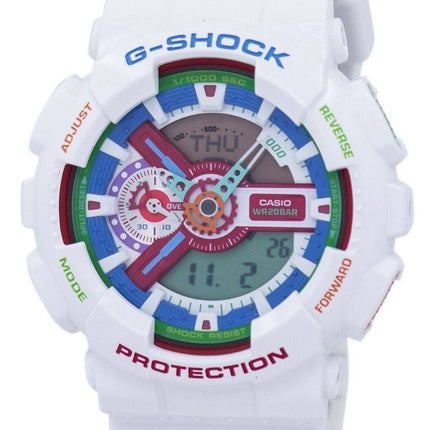 Casio G-Shock Shock Resistant Analog Digital 200M GA-110MC-7A Men's Watch