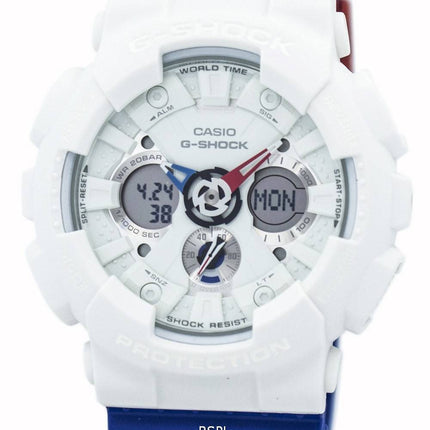 Casio G-Shock Analog Digital World Time Alarm GA-120TRM-7A Men's Watch