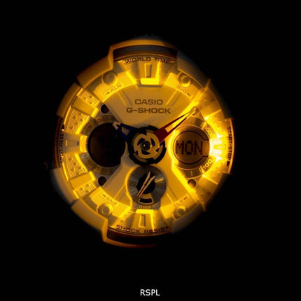Casio G-Shock Analog Digital World Time Alarm GA-120TRM-7A Men's Watch