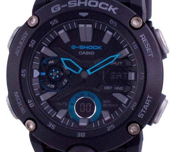 Casio G-Shock Standard Analog Digital Carbon Core Divers GA-2000-1A2 G