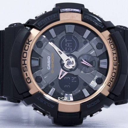 Casio G-Shock Rose Gold Accented GA-200RG-1A Mens Watch