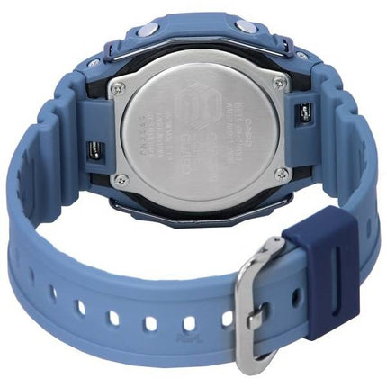 Casio Tone-on-Tone G-Shock Analog Digital Blue Chromatic Dial Quartz GA-2100PT-2A GA2100PT-2 200M Men's Watch