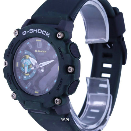 Casio G-Shock Mystic Forest Analog Digital Quartz GA-2200MFR-3A GA2200MFR-3 200M Mens Watch