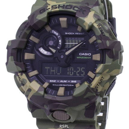 Casio G-Shock Illuminator Special Color Models 200M GA-700CM-3A GA700CM-3A Men's Watch