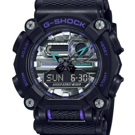 Casio G-Shock Analog Digital Resin Strap GA-900AS-1A GA900AS-1 Mens 200M Watch