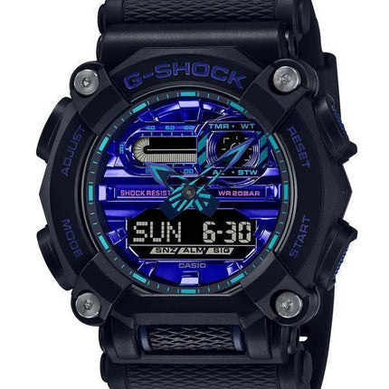 Casio G-Shock Virtual Analog Digital Quartz GA-900VB-1A GA900VB-1 200M Mens Watch