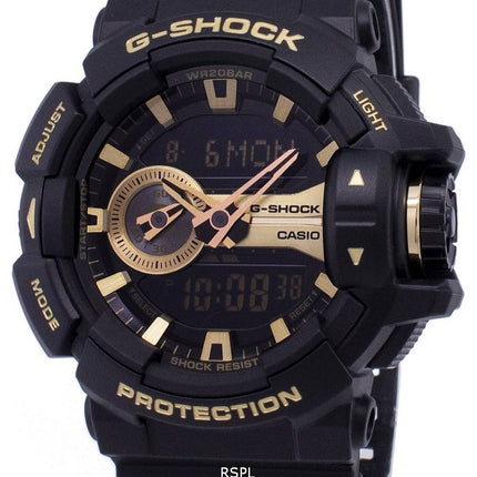 Casio G-Shock Analog Digital World Time GA-400GB-1A9 Mens Watch
